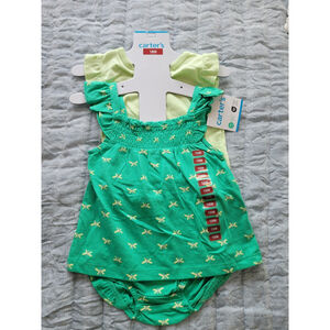 Girls Carter's 3 Piece Outfit Set 18M NWT
